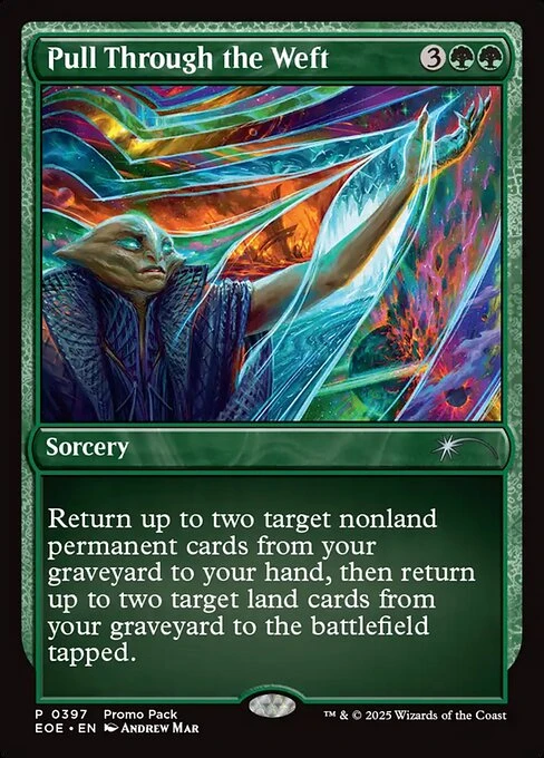 Pull Through the Weft