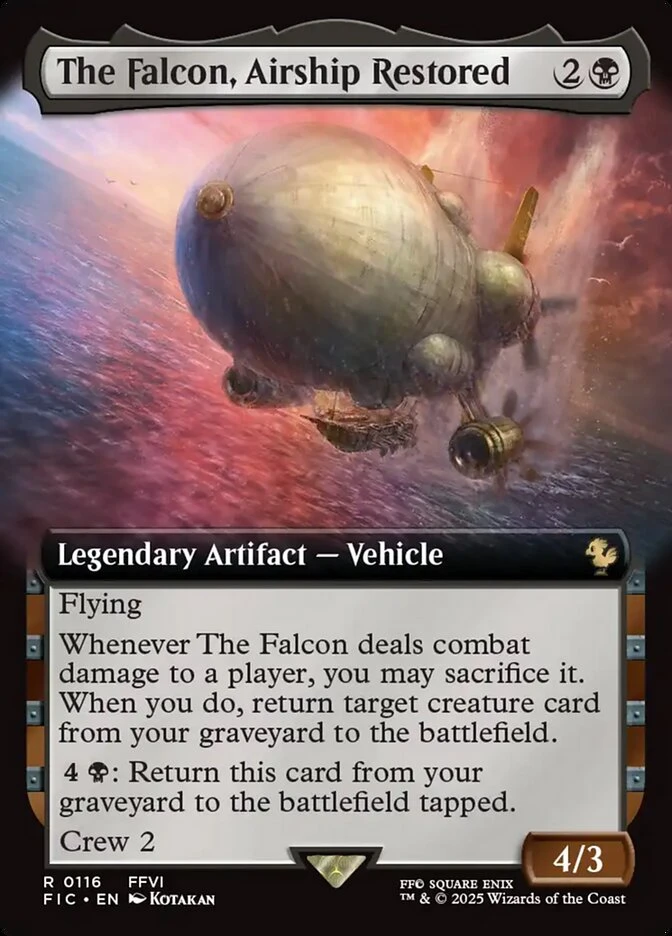 The Falcon, Airship Restored