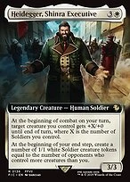 Heidegger, Shinra Executive