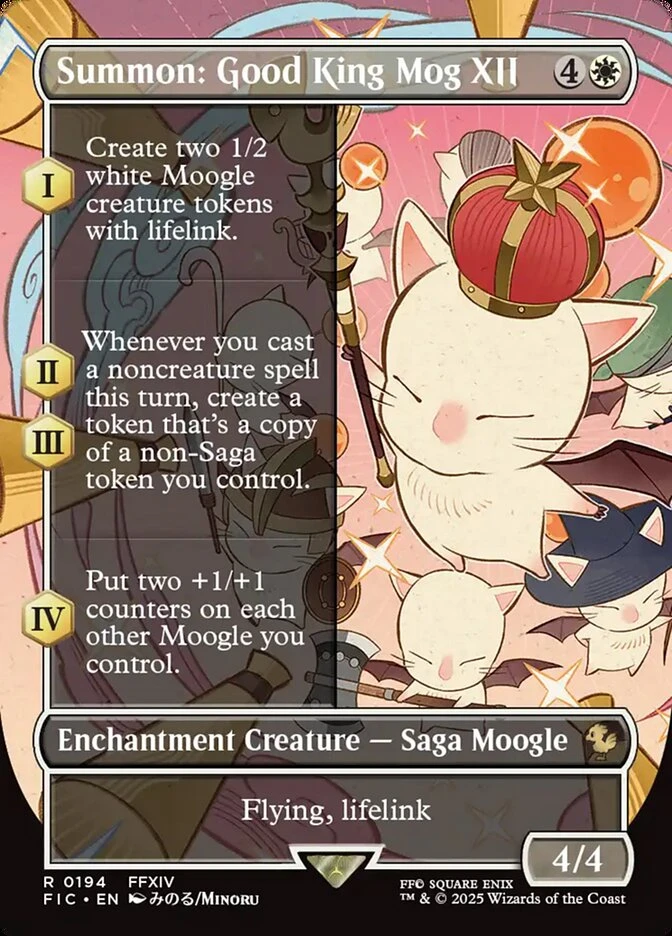 Summon: Good King Mog XII