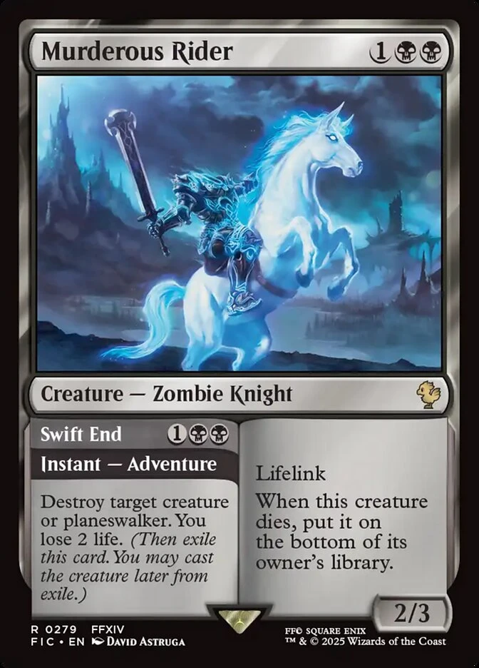 Murderous Rider // Swift End