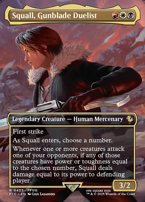 Squall, Gunblade Duelist