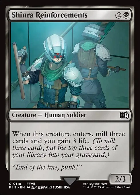 Shinra Reinforcements