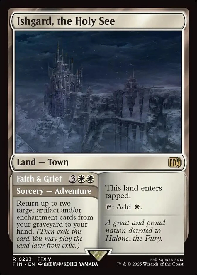 Ishgard, the Holy See // Faith & Grief