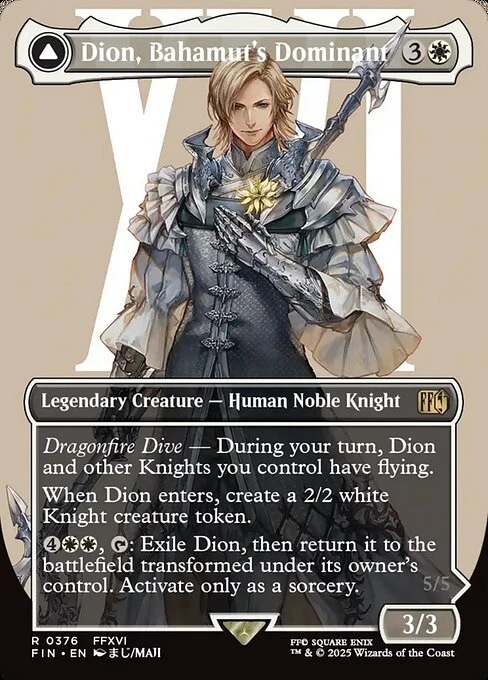 Dion, Bahamut's Dominant