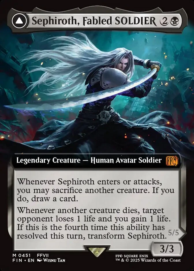 Sephiroth, Fabled SOLDIER