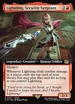 Lightning, Security Sergeant