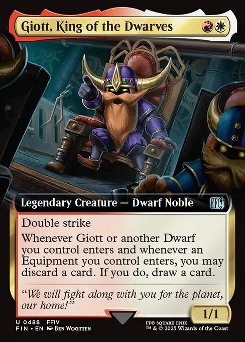 Giott, King of the Dwarves