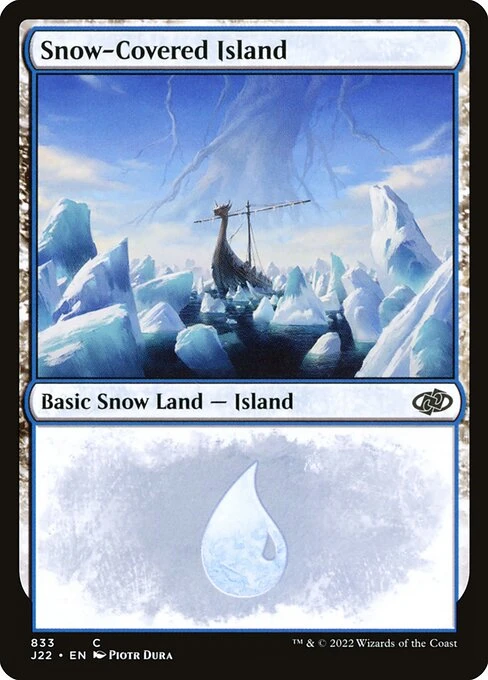 Snow-Covered Island
