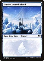 Snow-Covered Island
