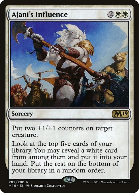 Ajani's Influence