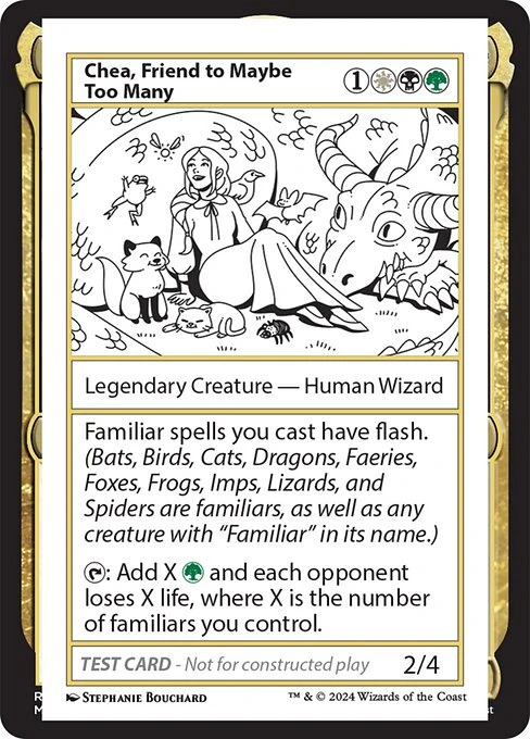 Chea, Friend to Maybe Too Many