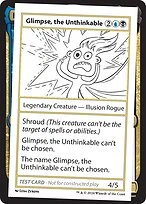 Glimpse, the Unthinkable