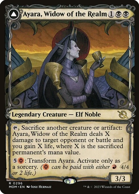Ayara, Widow of the Realm