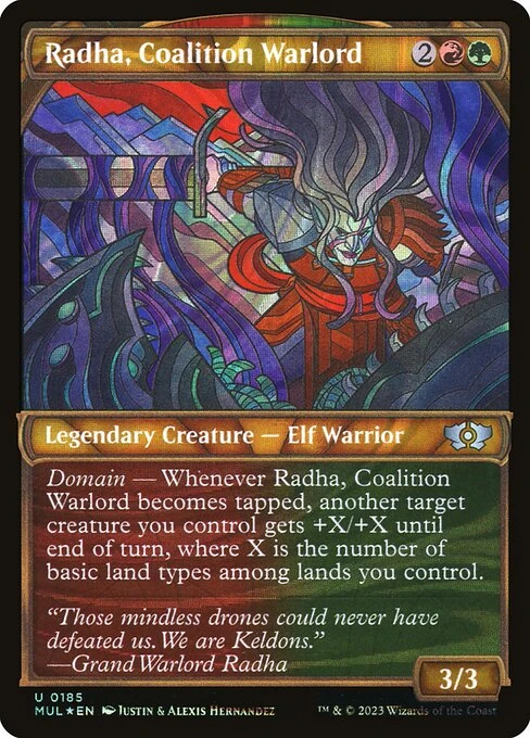 Radha, Coalition Warlord