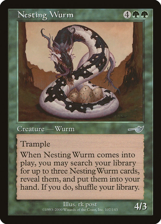 Nesting Wurm