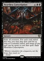 Heartless Conscription