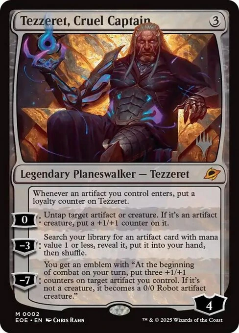 Tezzeret, Cruel Captain