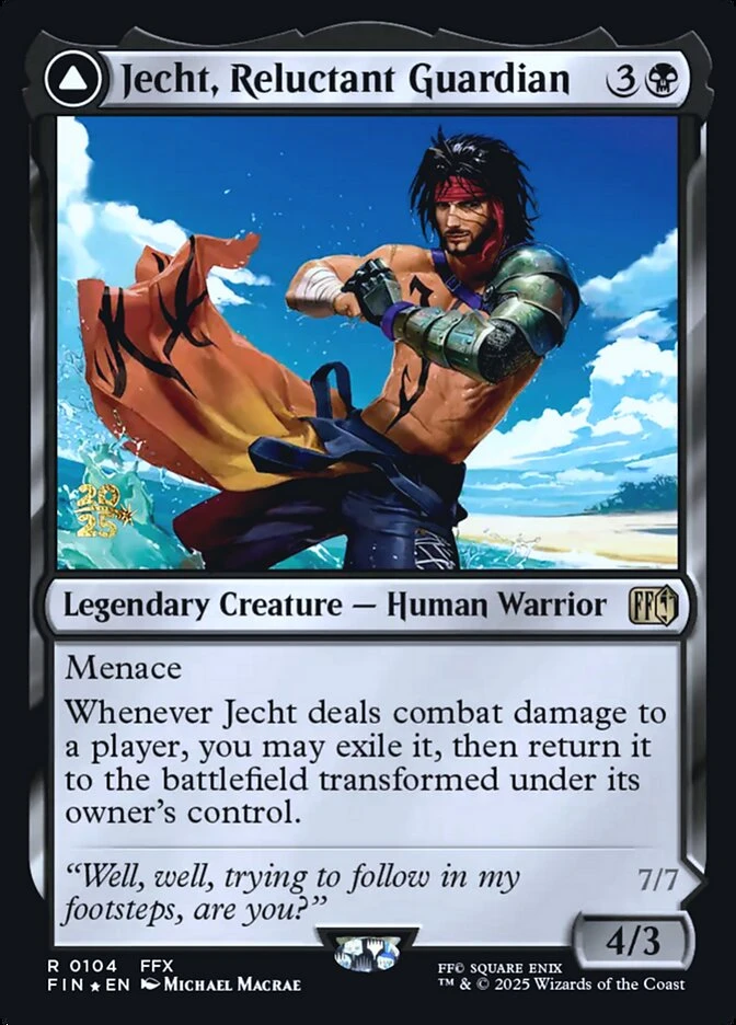 Jecht, Reluctant Guardian