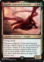 Klauth, Unrivaled Ancient