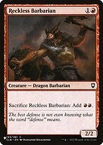 Reckless Barbarian