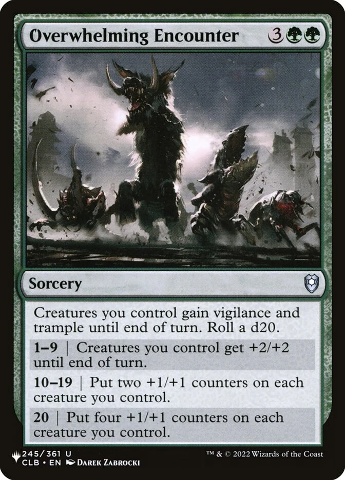 Overwhelming Encounter