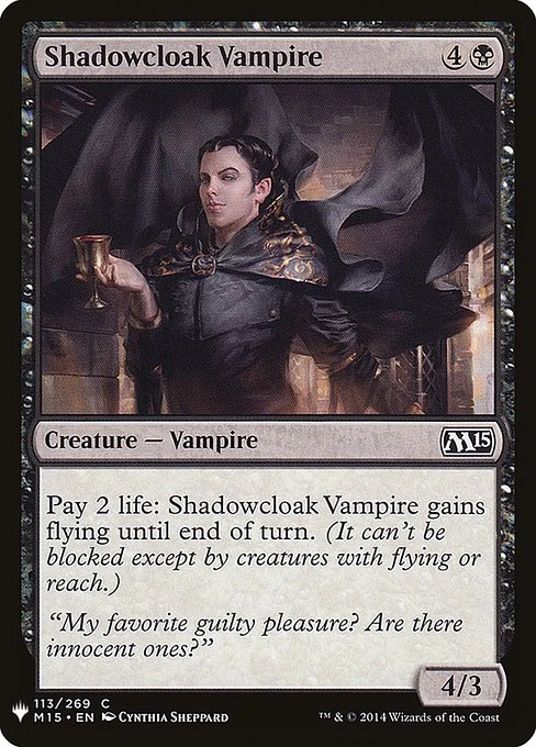 Shadowcloak Vampire