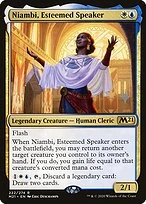 Niambi, Esteemed Speaker