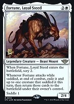 Fortune, Loyal Steed
