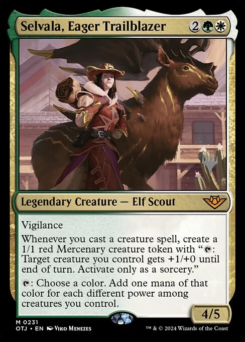 Selvala, Eager Trailblazer