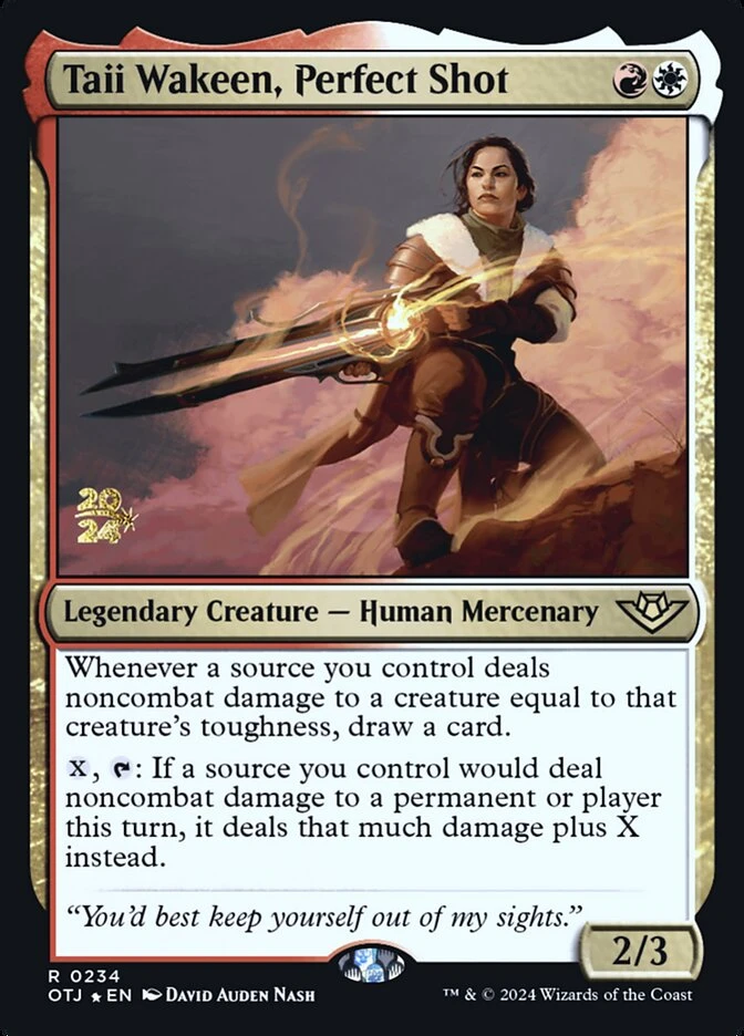 Taii Wakeen, Perfect Shot