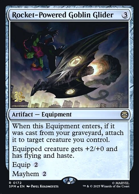 Rocket-Powered Goblin Glider