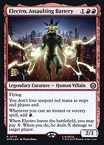 Electro, Assaulting Battery