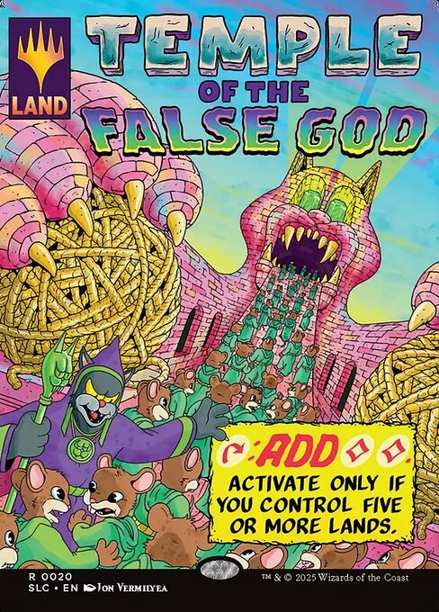 Temple of the False God