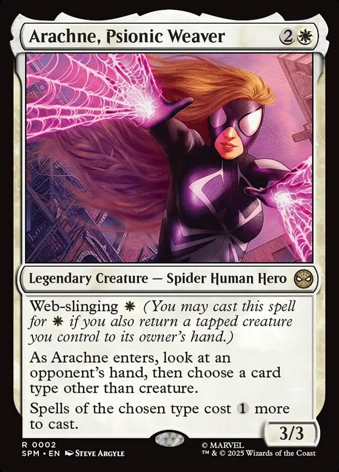 Arachne, Psionic Weaver