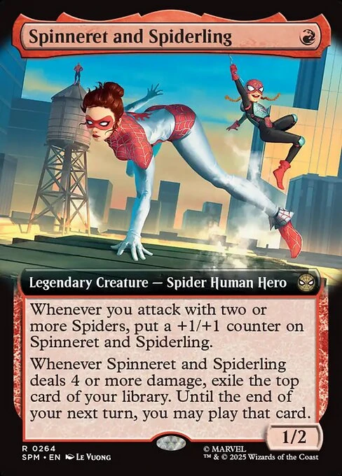 Spinneret and Spiderling