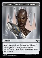 Teferi, Temporal Archmage Emblem