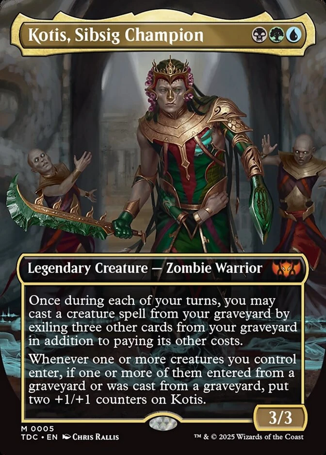 Kotis, Sibsig Champion