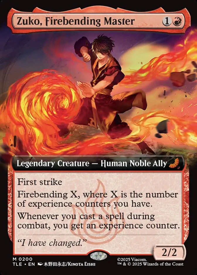 Zuko, Firebending Master
