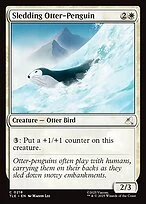 Sledding Otter-Penguin
