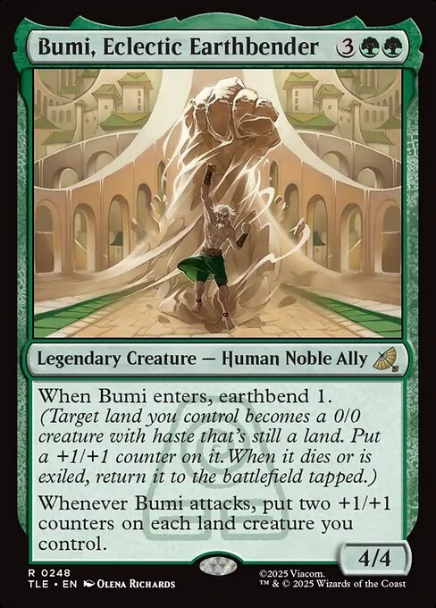 Bumi, Eclectic Earthbender