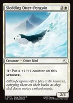 Sledding Otter-Penguin