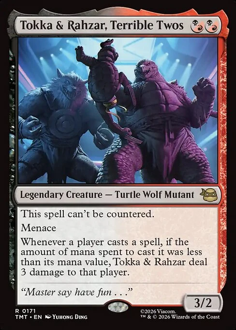 Tokka & Rahzar, Terrible Twos