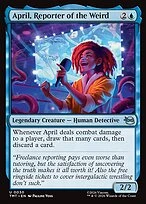 April, Reporter of the Weird