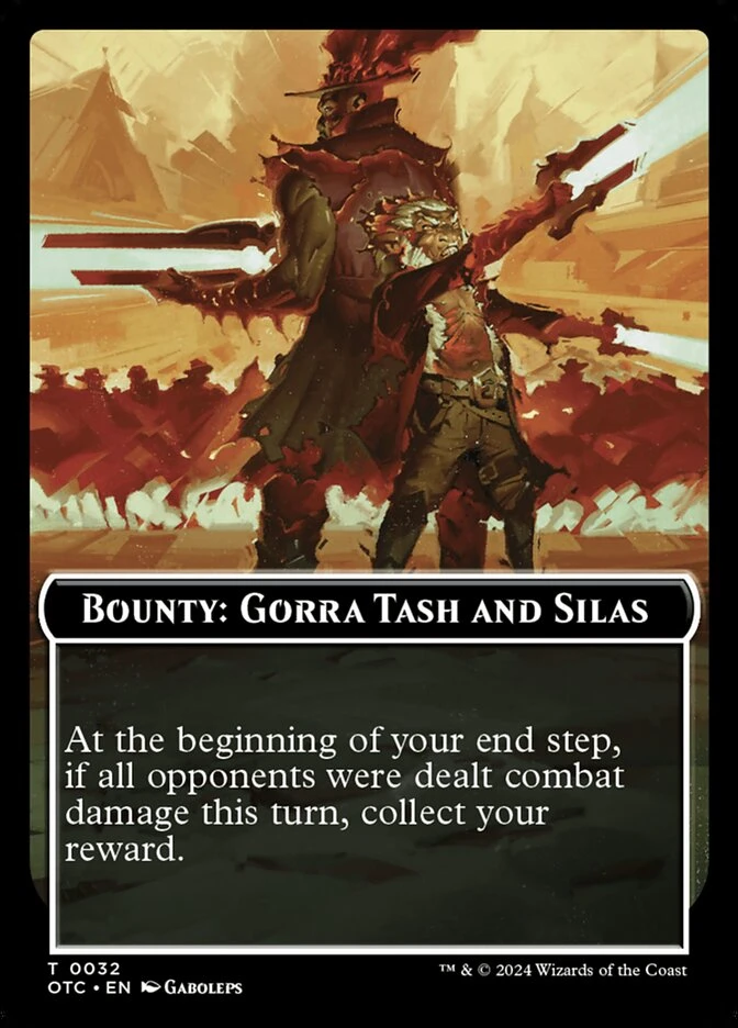 Bounty: Gorra Tash and Silas