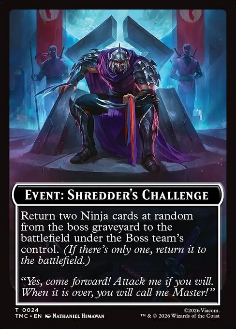 Event: Shredder's Challenge