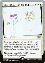 Look at Me, I'm the DCI