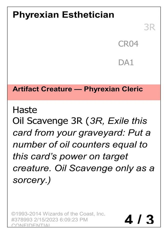 Phyrexian Esthetician