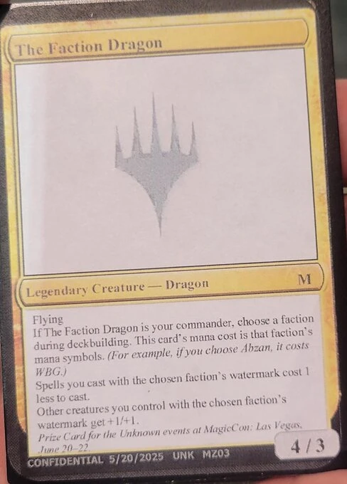 The Faction Dragon
