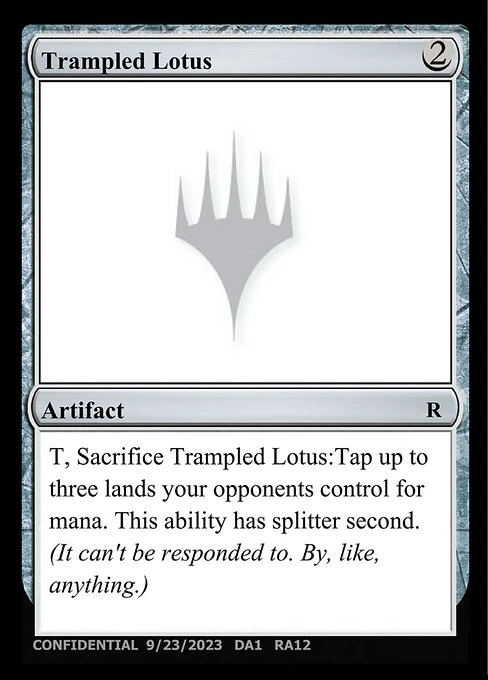 Trampled Lotus